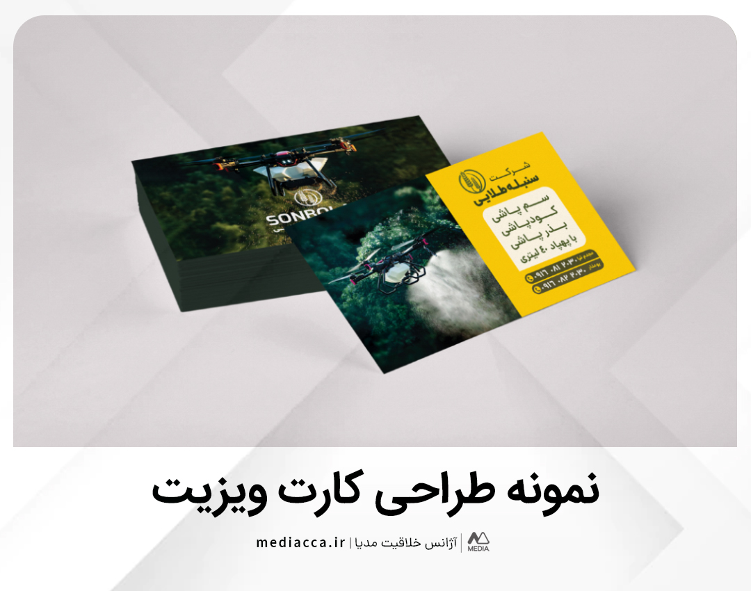 کارت ویزیت شرکت سنبله